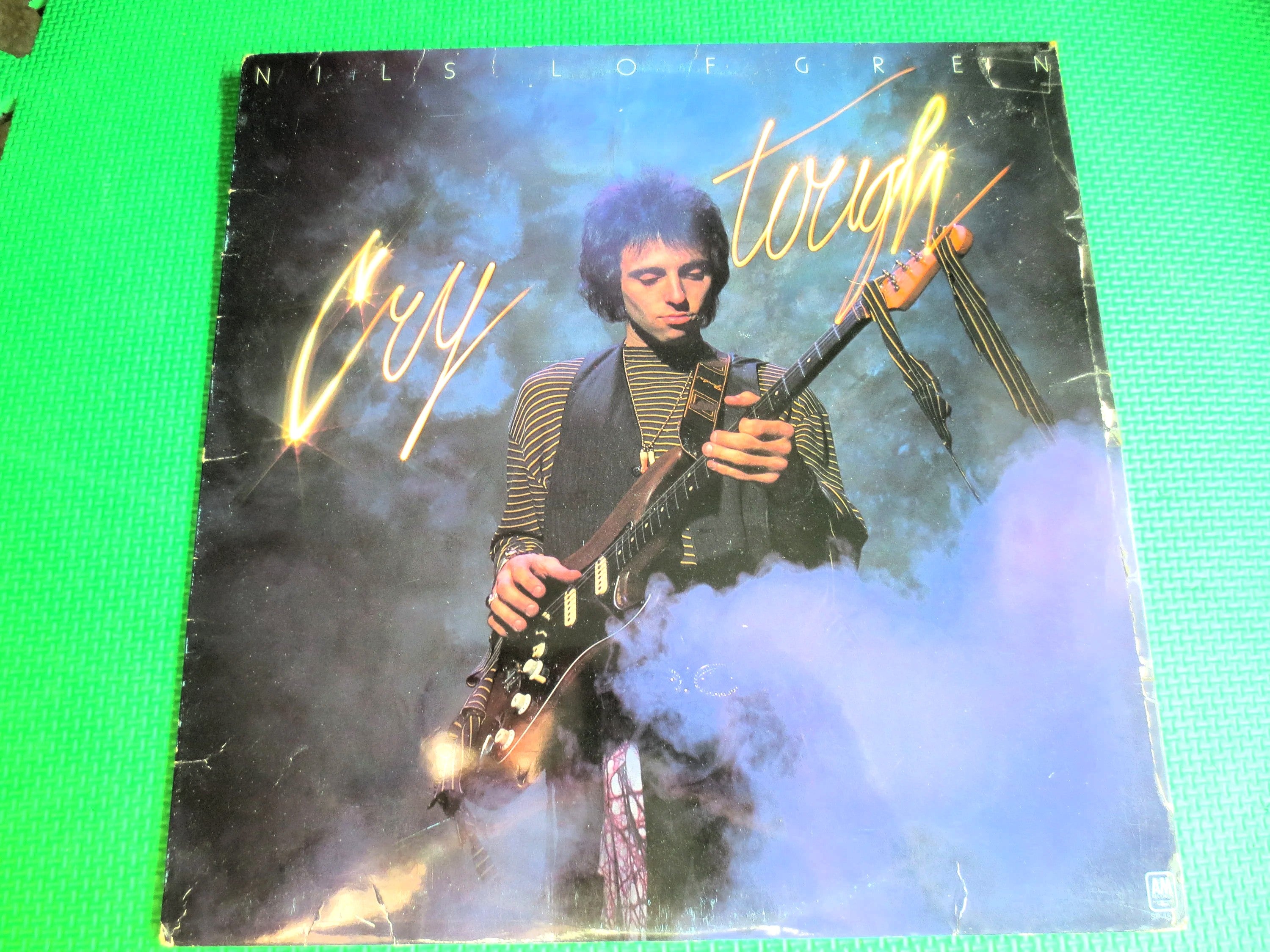 NILS LOFGREN, Cry Tough, Classic Rock Album, 1981 Record, Vintage Vinyl Lp
