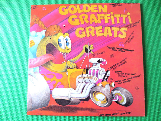 GOLDEN GRAFFITTI GREATS, Novelty Records, Novelty Albums, Childrens Records, Vintage Vinyl, Vinyl Records, lp, 1976 Records