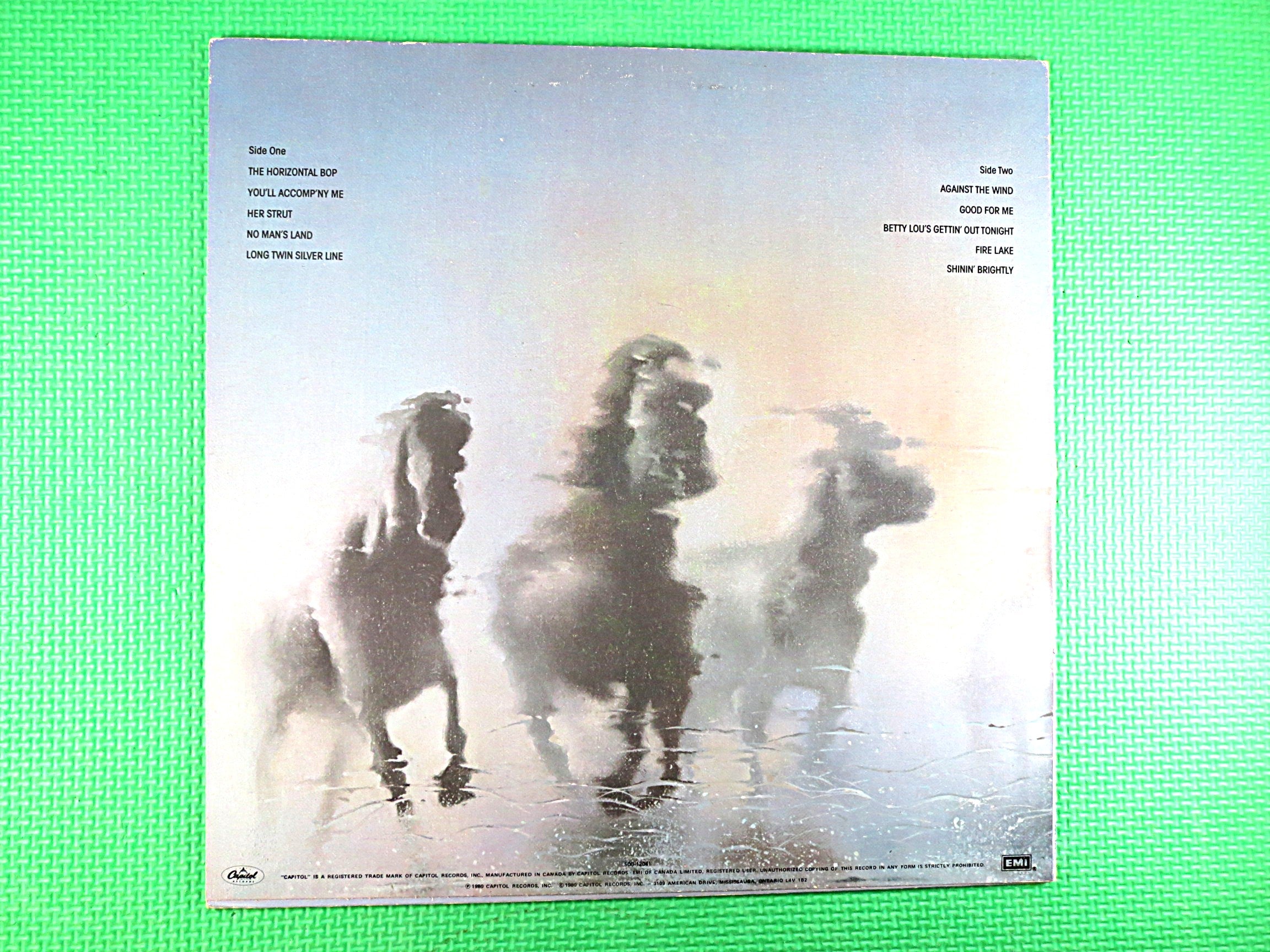 BOB SEGER, Against the Wind, Vintage Album, 1980 Record, Vinyl Lp