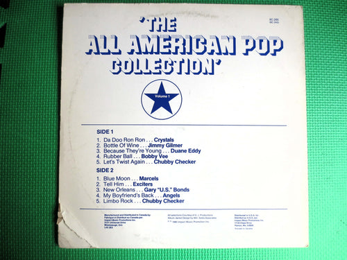 All American Pop – Compilation (1980) Vinyl LP