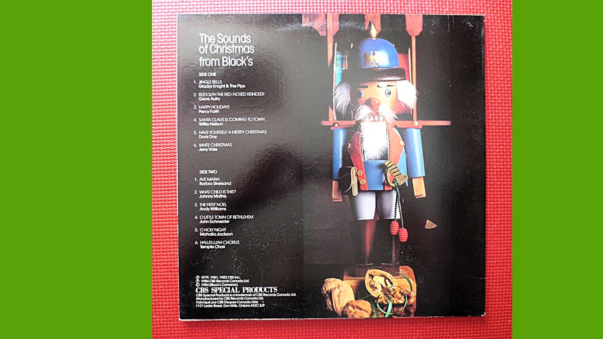 The SOUNDS of CHRISTMAS, Vintage CHRISTMAS Album, 1984 Record, Vinyl Lp