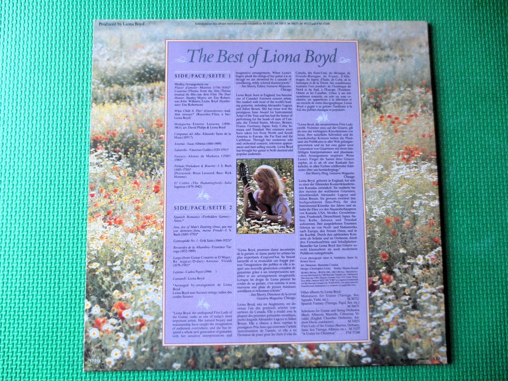 Liona Boyd – The Best of Liona Boyd (1982) Vinyl LP