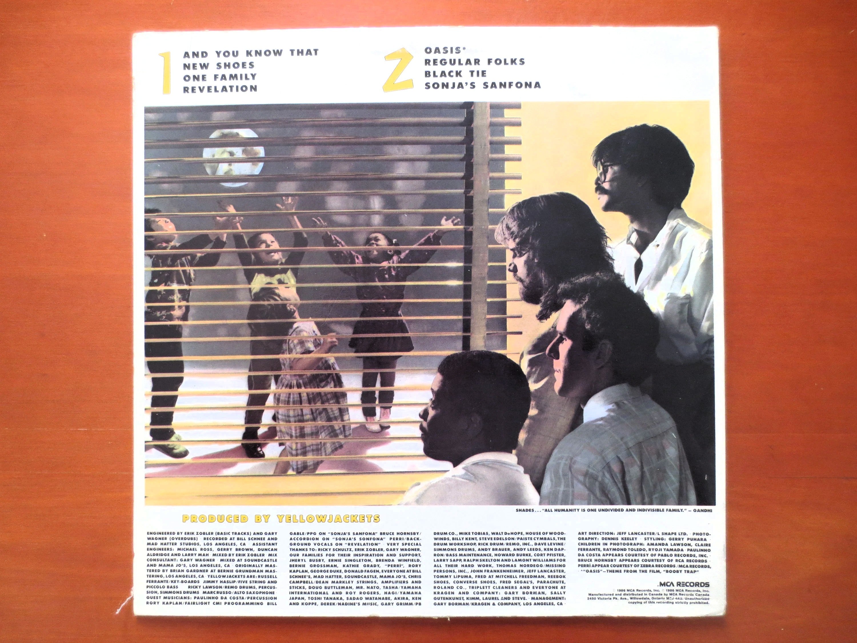 Yellowjackets – Shades (1986) Vinyl LP