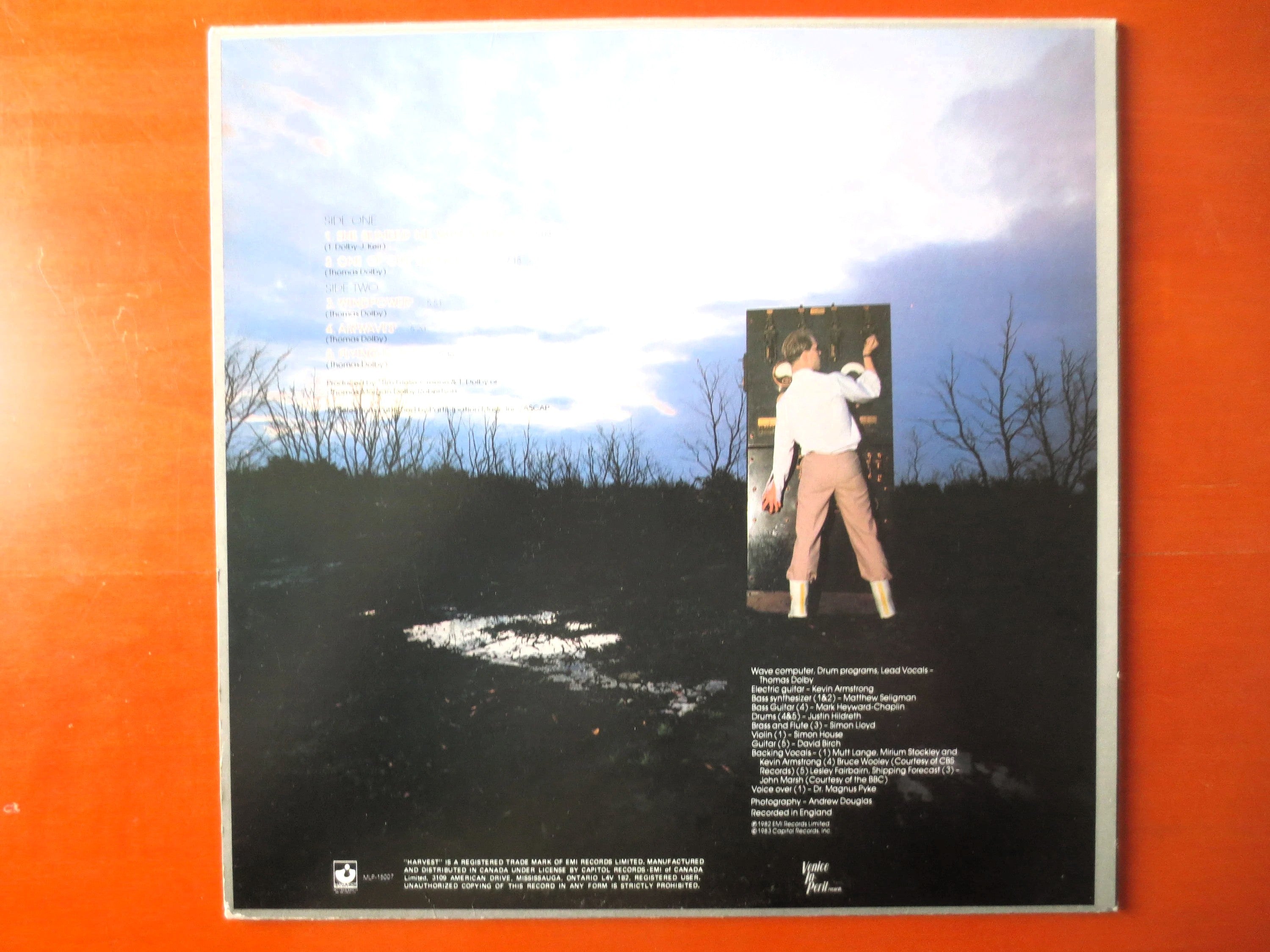 THOMAS DOLBY, Blinded By Science, Vintage Album, 1983 Record, Vinyl Lp