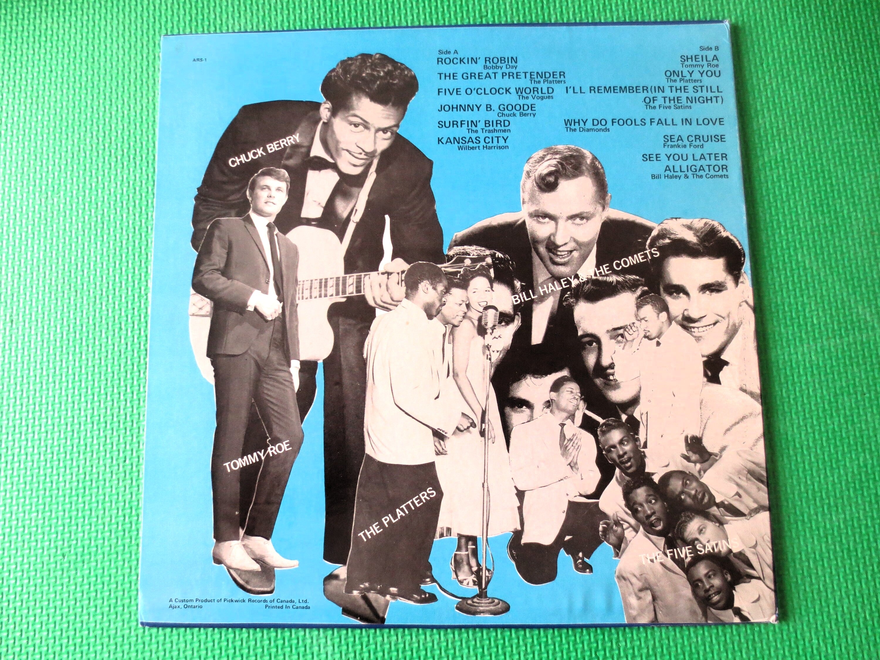 Happy Days of Rock and Roll (1976) Vinyl LP