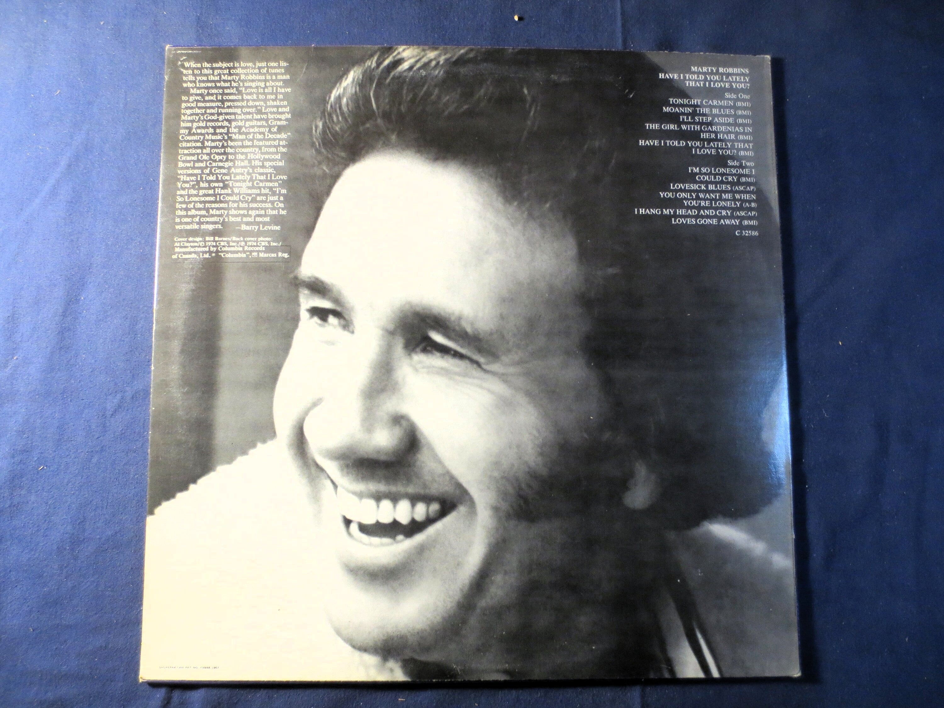 Marty Robbins – Have I Told You Lately That I Love You? (1974) Vinyl LP
