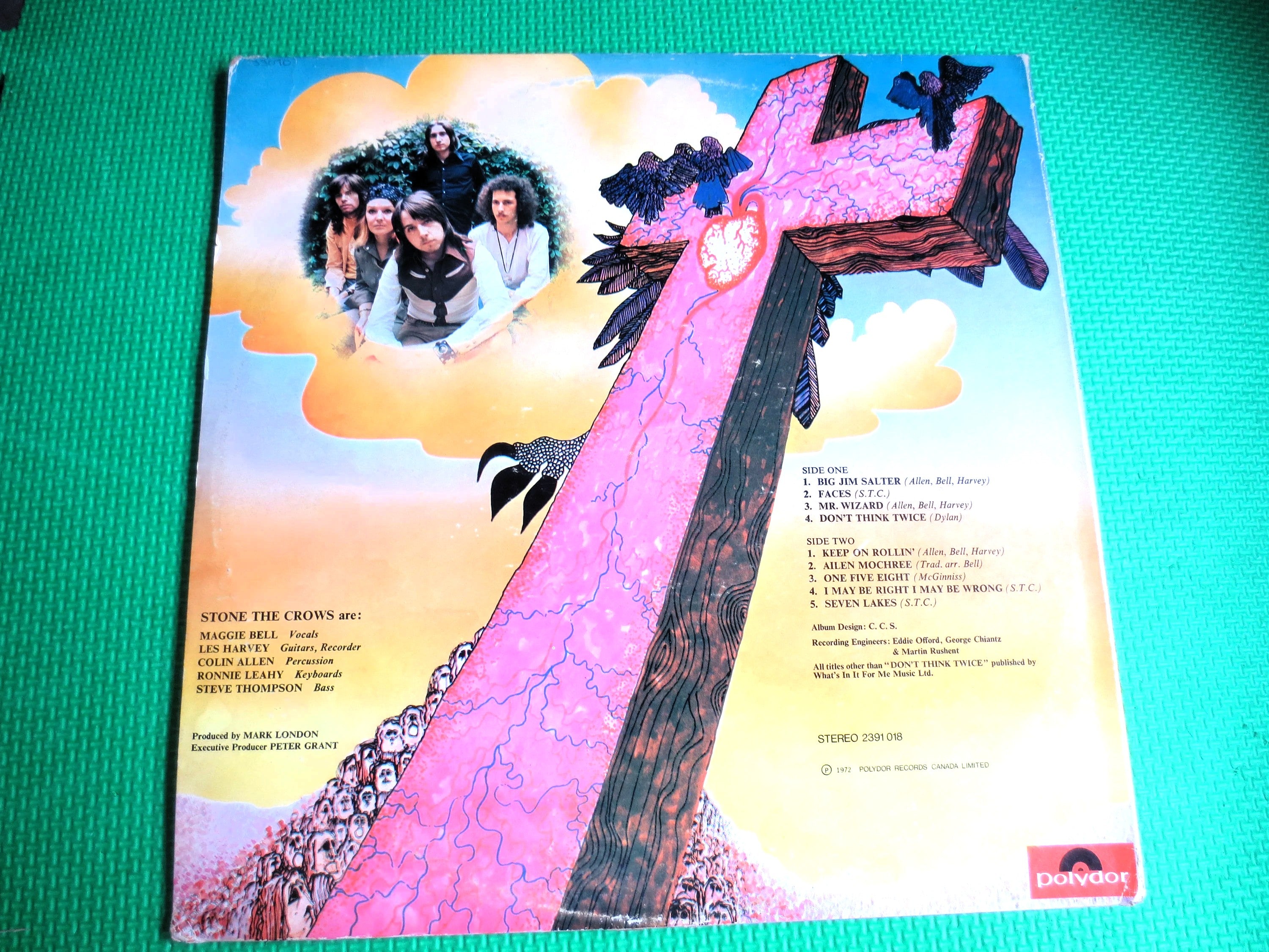 Stone the Crows – Teenage Licks (1972) Vinyl LP