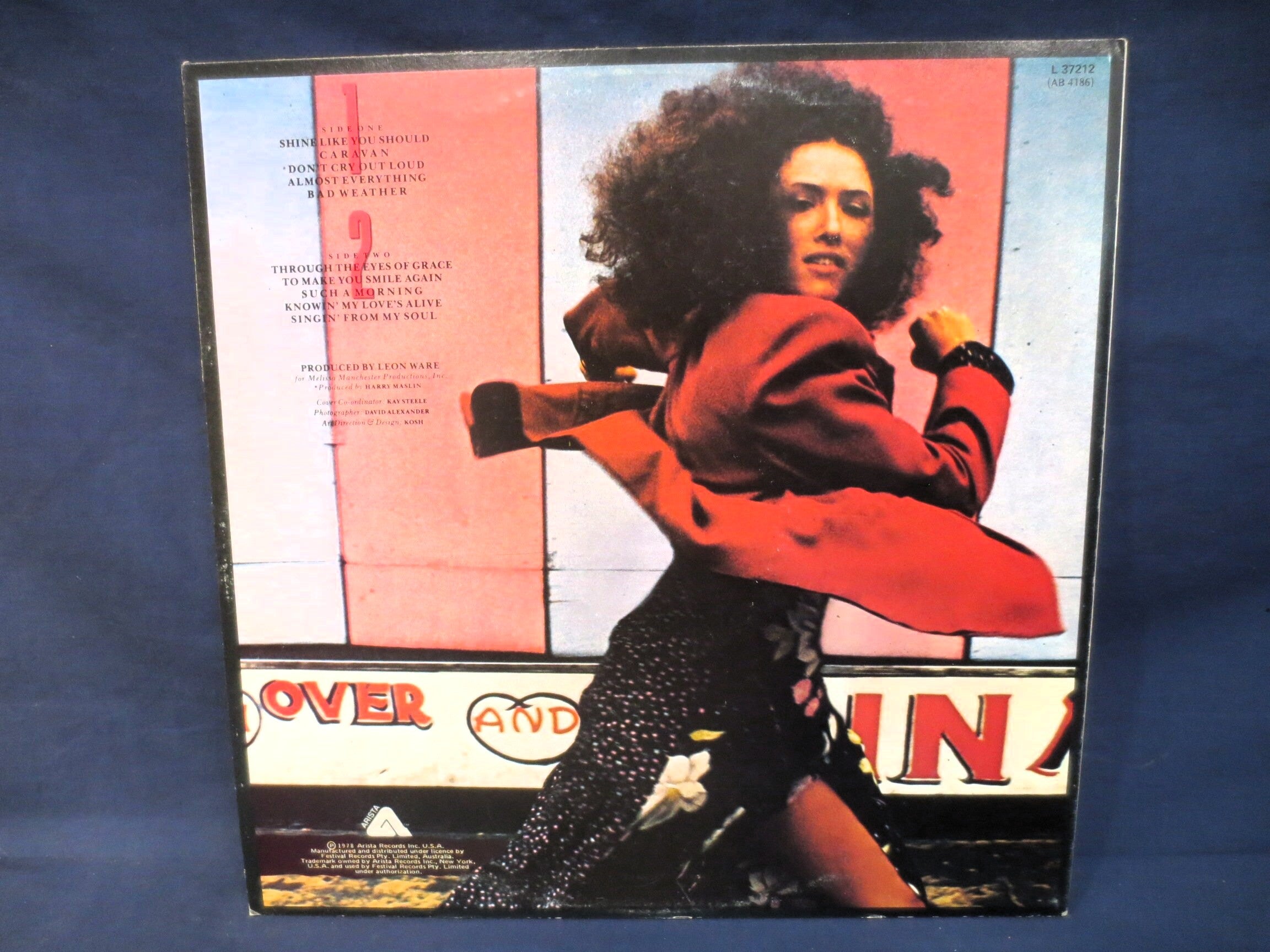 Melissa Manchester – Don't Cry Out Loud (1978) Vinyl LP