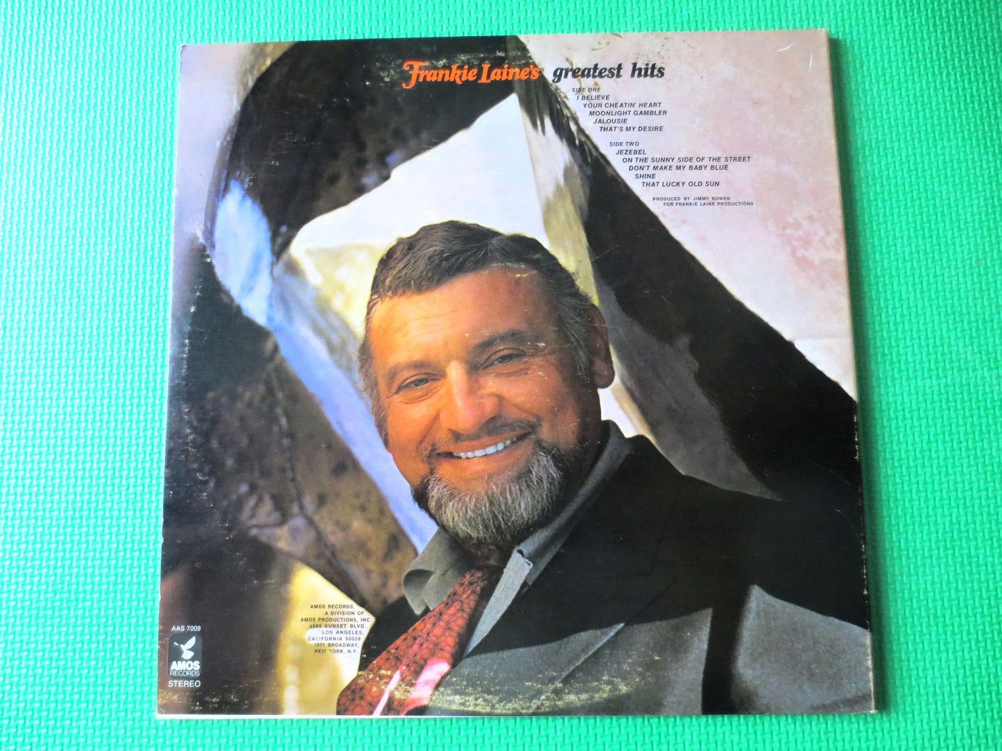 FRANKIE LAINE, GREATEST Hits, Frankie Laine Record, Vintage Vinyl, Frankie Laine lps, Vinyl Record, Vinyl Lps, 1970 Records