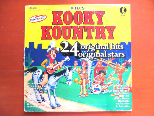 KOOKY KOUNTRY, K-TEL Records, Country Records, Vintage Vinyl, Records, Vinyl Records, Record Vinyl, Vinyl Lps, 1975 Records
