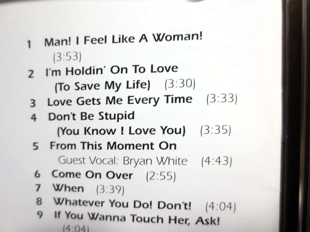 SHANIA TWAIN, Come On Over, 1997 Compact Disc, Vintage Cd