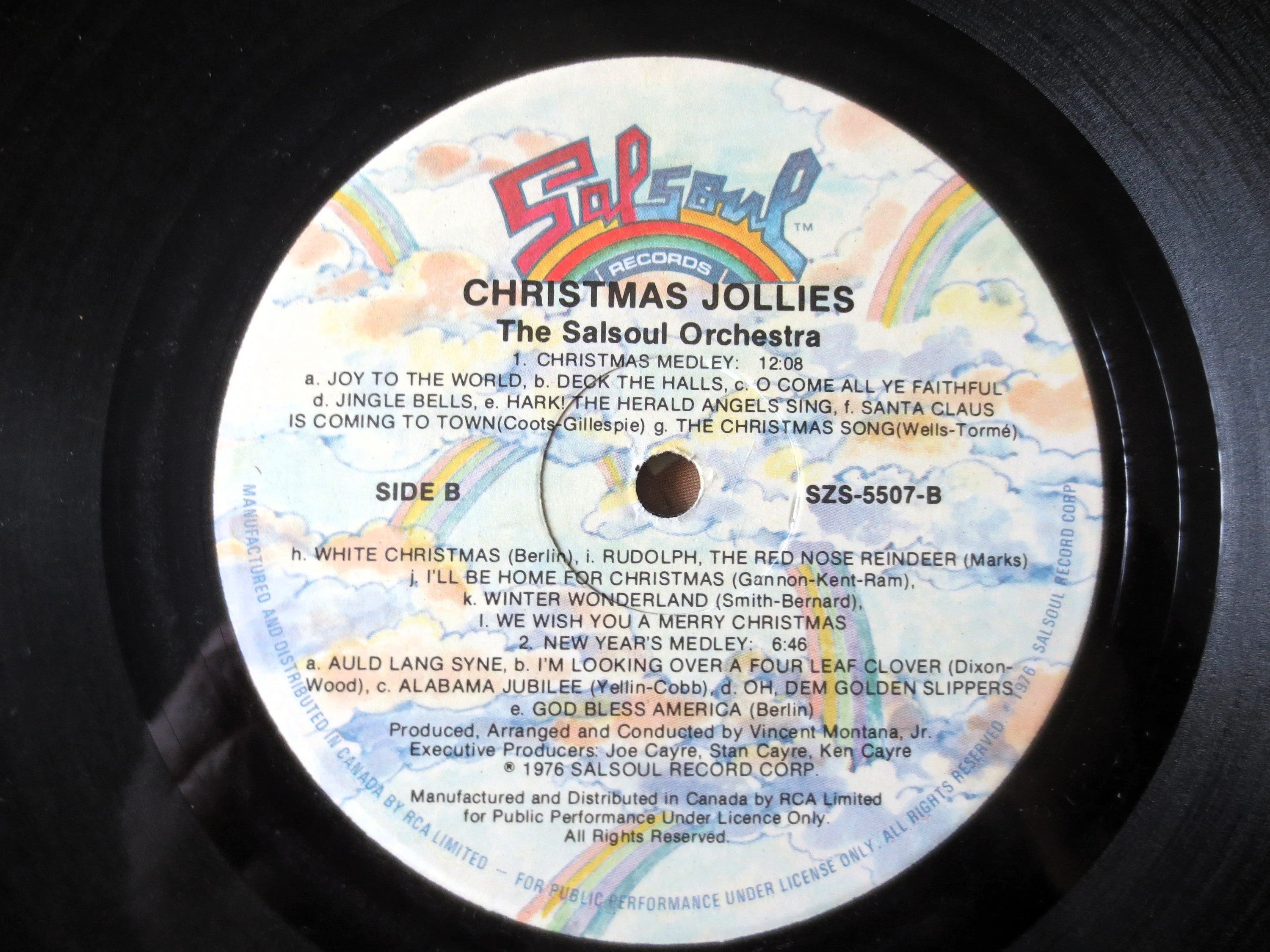 The Salsoul Orchestra – Christmas Jollies (1976) Vinyl LP