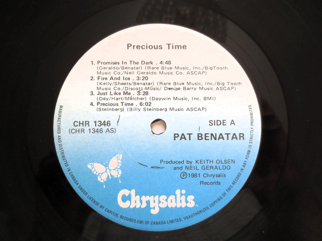Pat Benatar – Precious Time (1981) Vinyl LP
