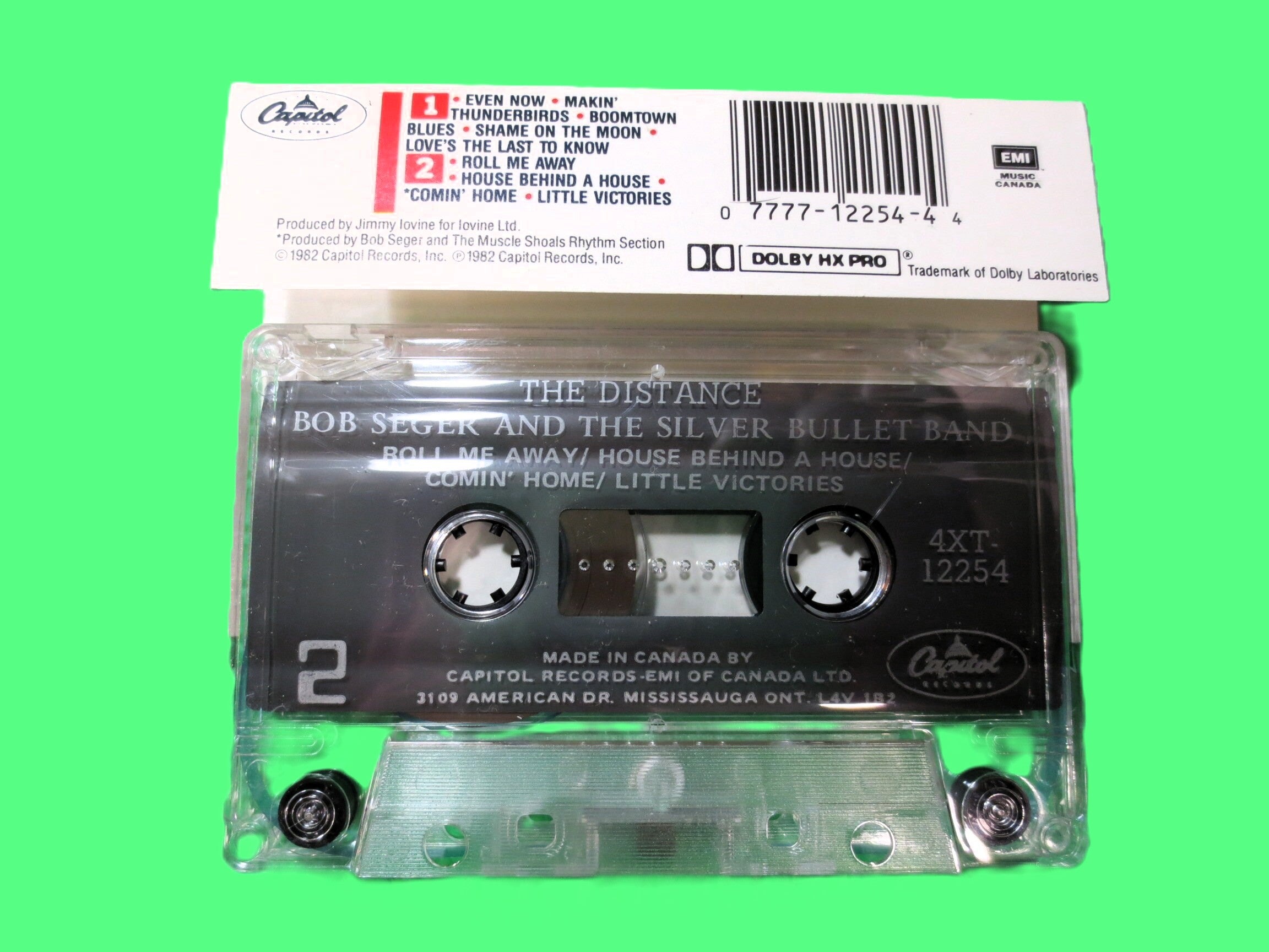 Bob Seger – The Distance (1982) Cassette