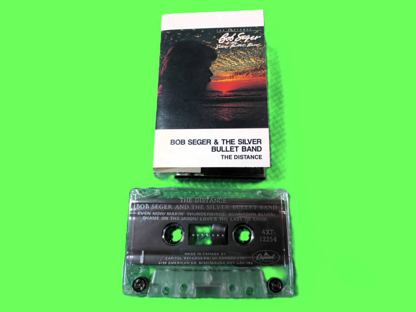 BOB SEGER, The DISTANCE, 1981 Cassette Tape, Vintage Cassette