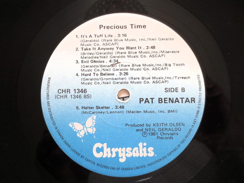 Pat Benatar – Precious Time (1981) Vinyl LP
