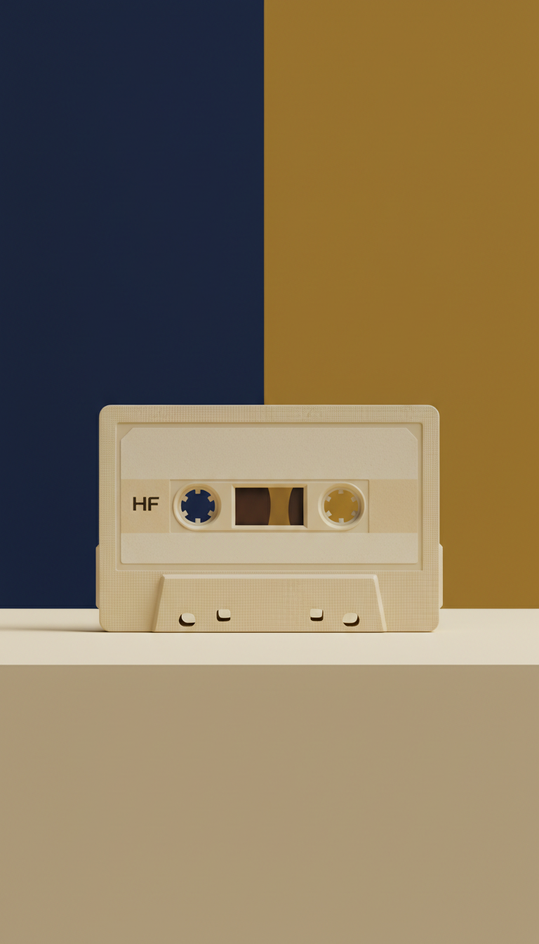 Sony HF Cassette Tape 1982 Release