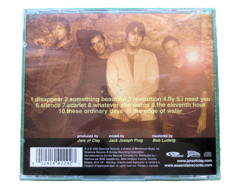 JARS of CLAY, The ELEVENTH Hour, Jars of Clay Cd, Jars of Clay Music, Jars of Clay Album, Jars of Clay Songs, 2002 Compact Disc