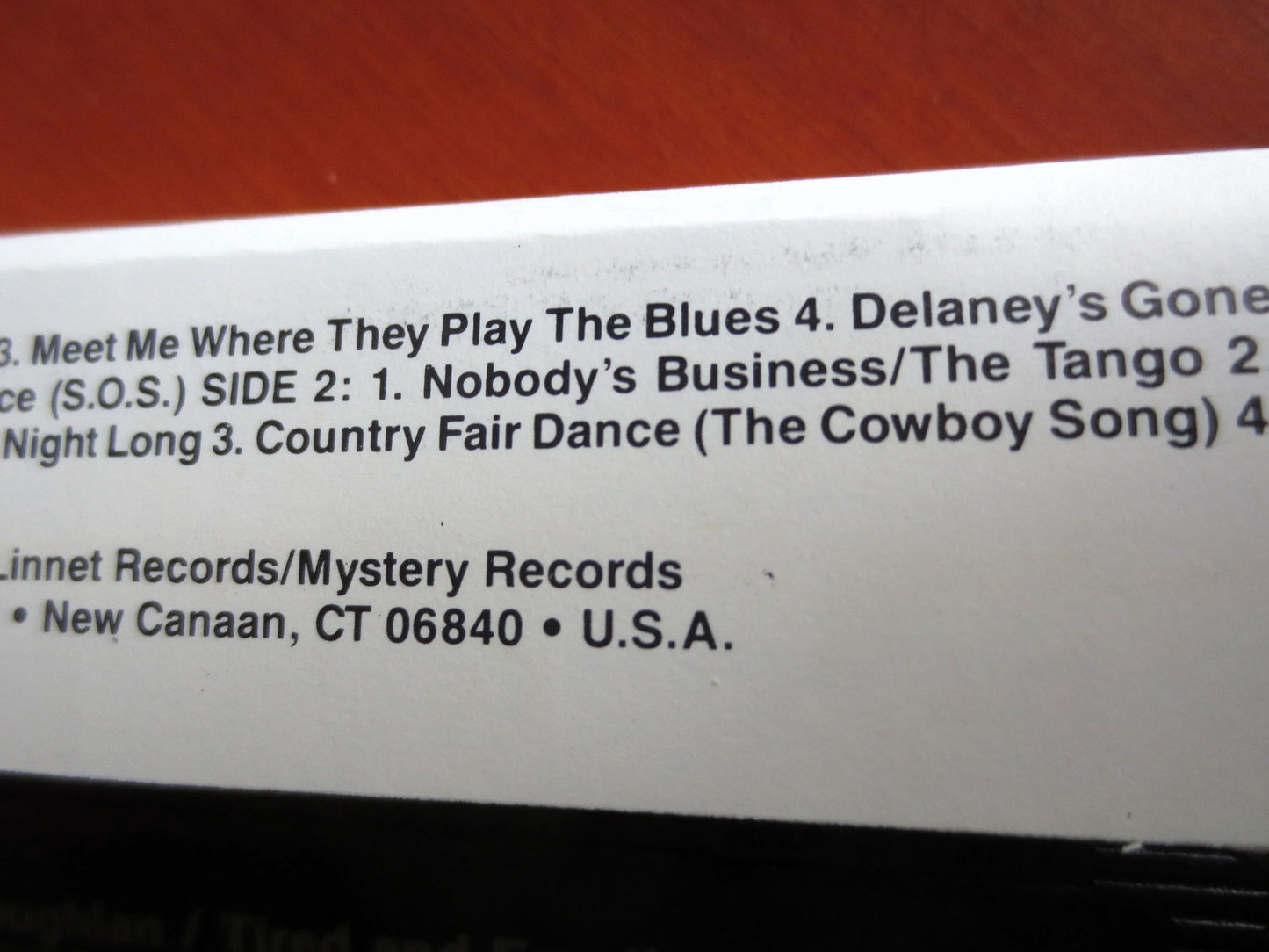 MARY COUGHLAN, Tired and EMOTIONAL, 1987 Cassette Tape, Vintage Cassette