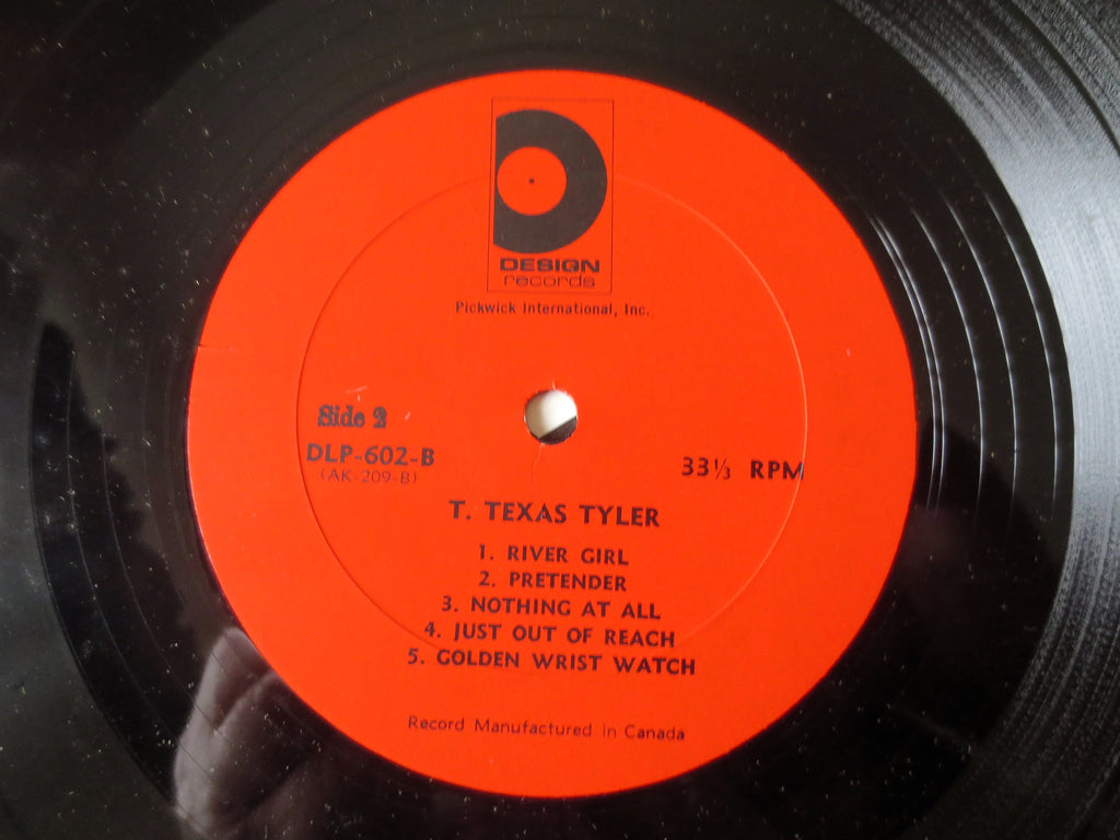 T. Texas Tyler – Original Country and Western (1962) Vinyl LP