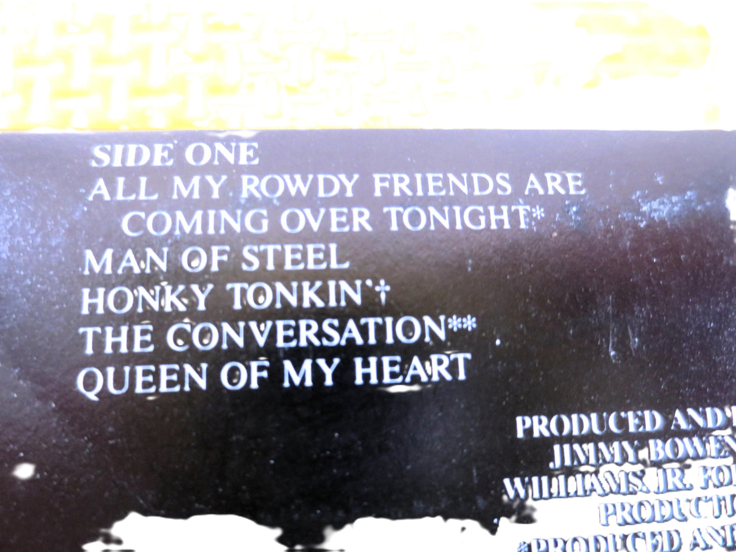 HANK WILLIAMS Jr, GREATEST Hits, Volume 2, Hank Williams Tape, Hank Williams Album, Tape Cassette, Country Cassette, Cassette