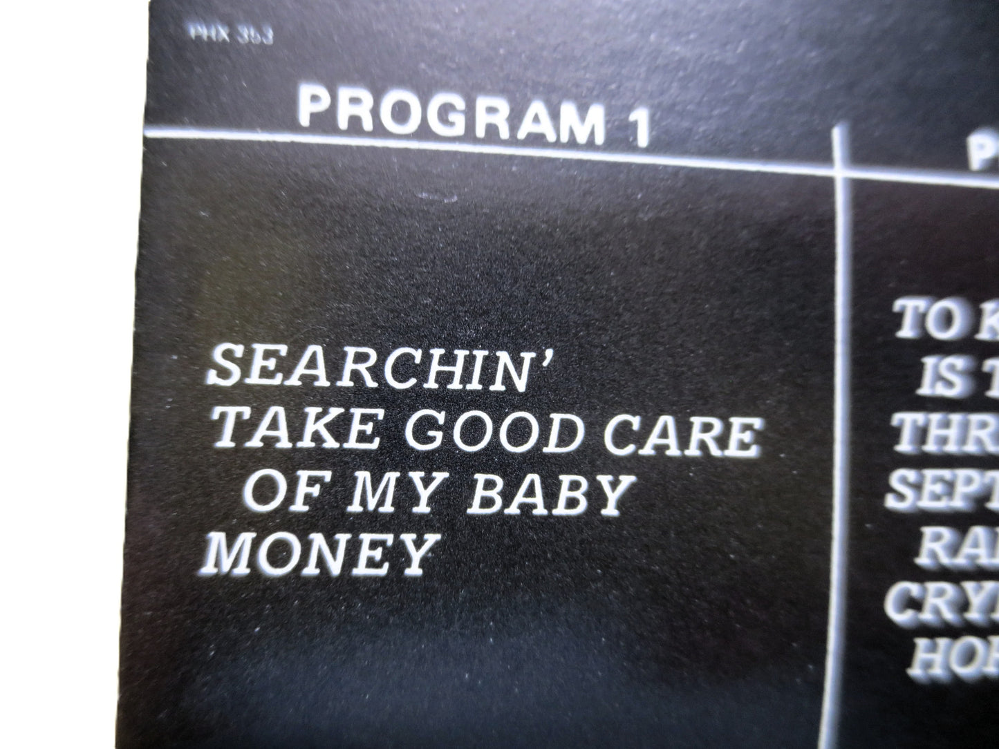 The Silver Beatles Vol. 2 Cassette Tape - 1982 Phoenix Entertainment