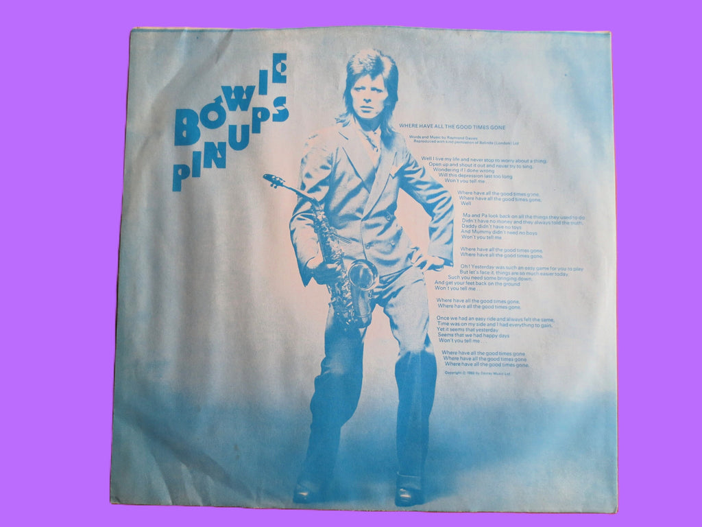 David Bowie – Pin Ups (1973) Vinyl LP