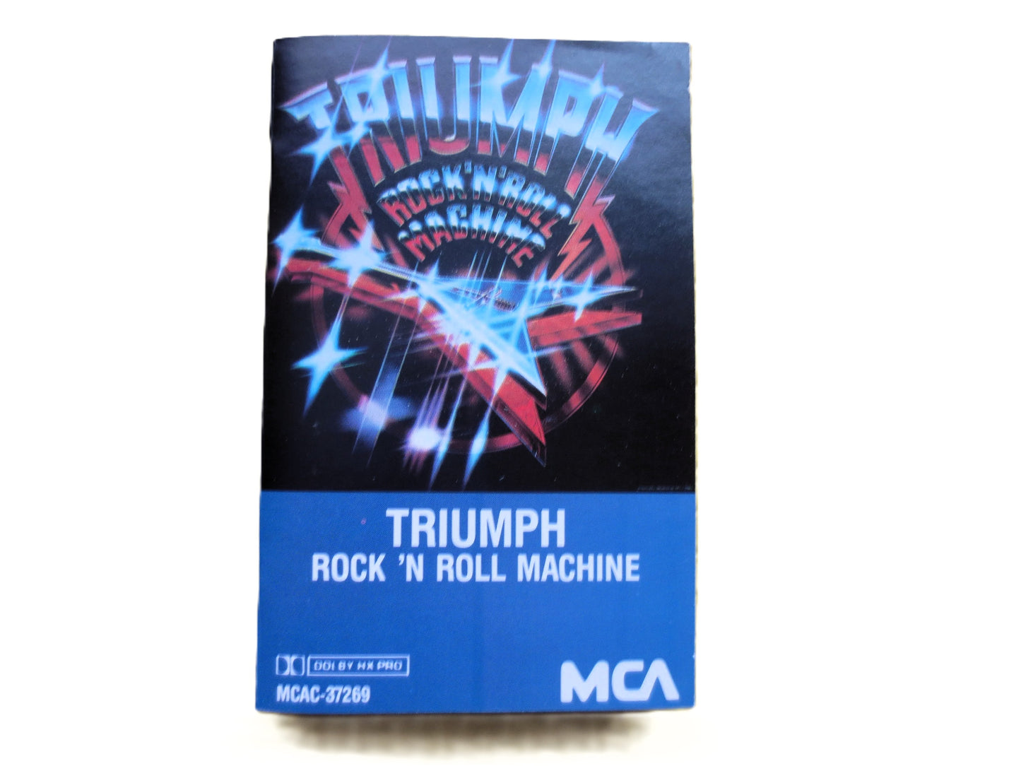 TRIUMPH, ROCK 'N Roll Machine, TRIUMPH Cassette, Triumph Tape, Triumph Album, 80s Rock Cassette, Rock Tape, Classic Rock Tape, 1983 Cassette
