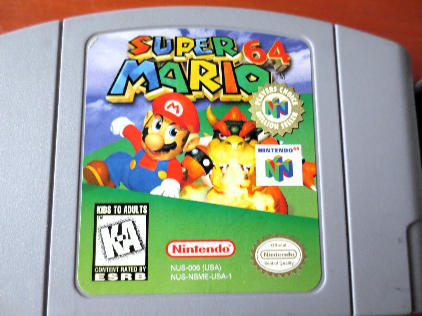 Nintendo 64 Game Lot: Super Mario 64, Star Wars, Battle Tank