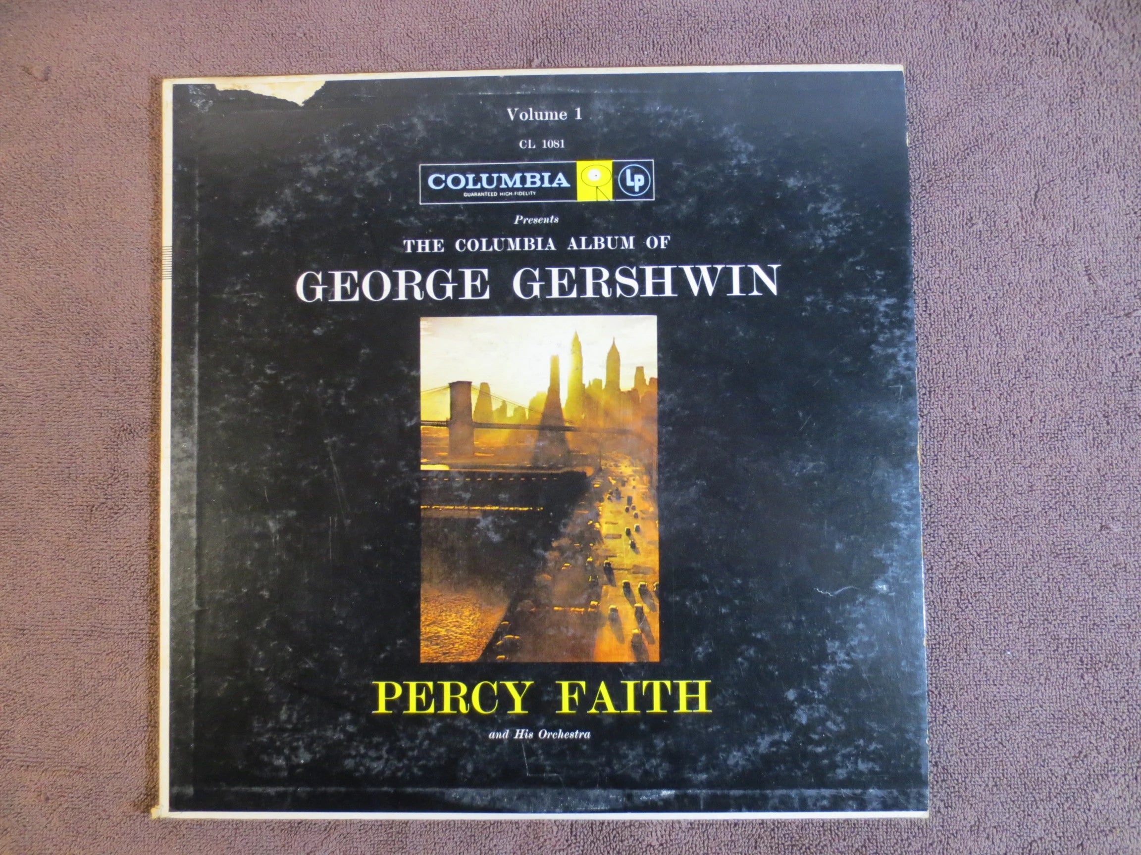 Percy Faith – Plays George Gershwin (1958) Vinyl LP