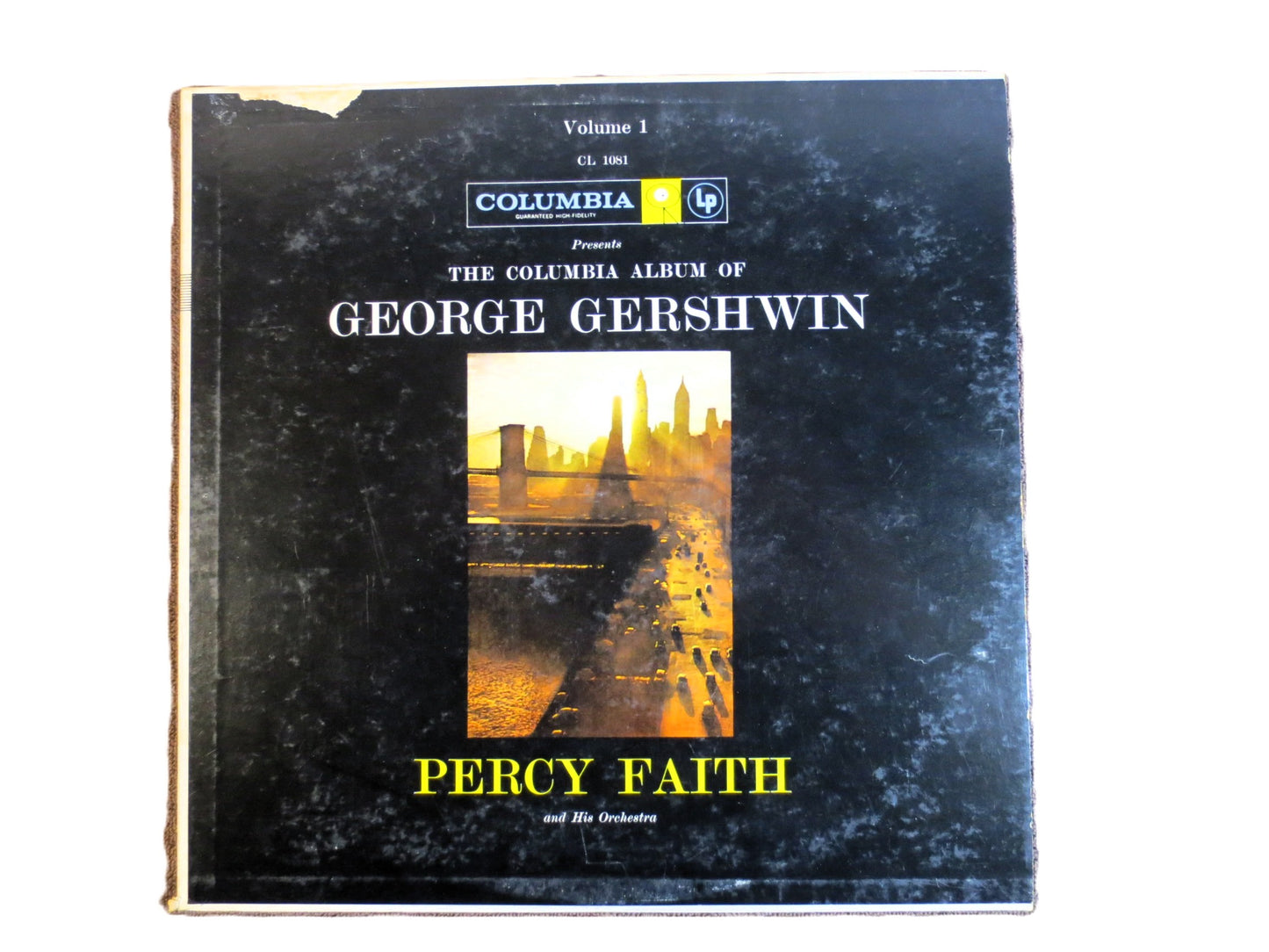 PERCY FAITH, George GERSHWIN Lp, Colmbia Records, Percy Faith Album, Percy Faith Vinyl, Vinyl Lp, Lps, 1958 Records
