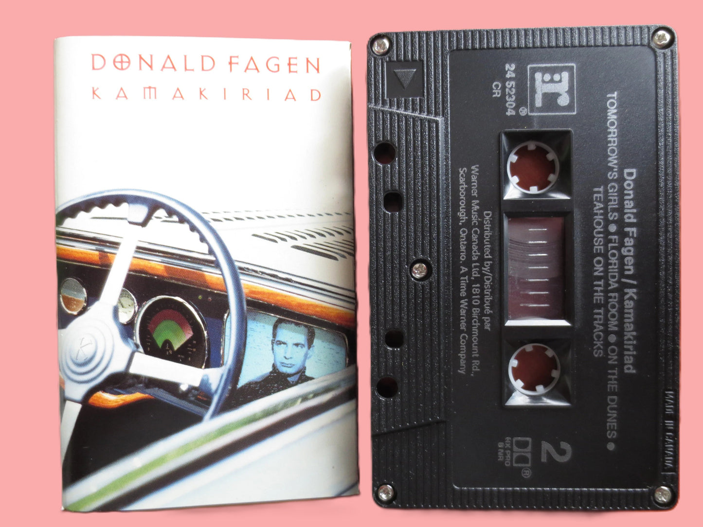 DONALD FAGEN, KAMAKIRIAD, 1993 Cassette Tape, Vintage Cassette