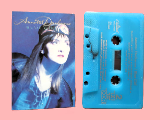 ANNETTE DUCHARME, Blue GIRL, 1989 Cassette Tape, Vintage Cassette