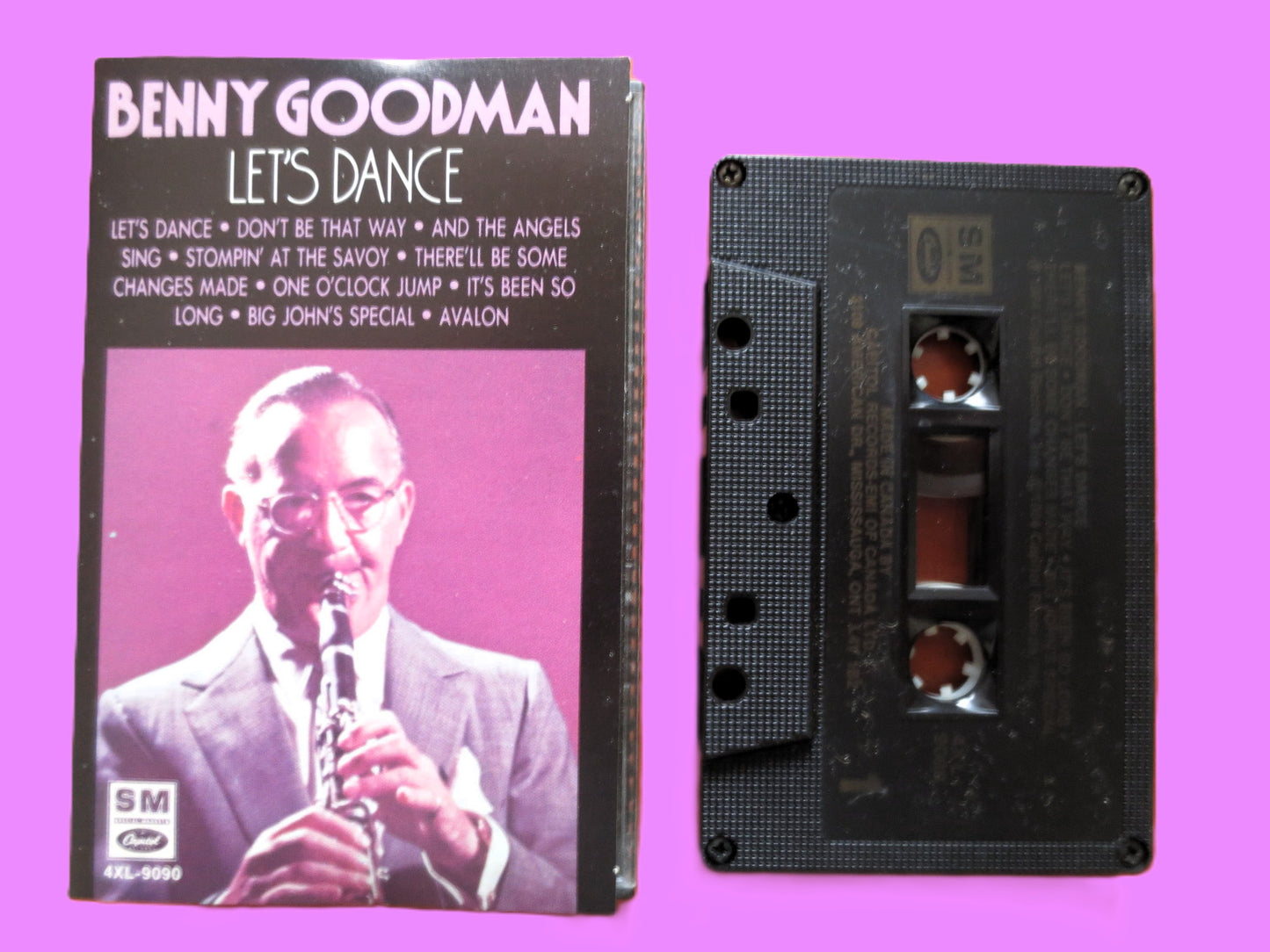 BENNY GOODMAN, Let's DANCE Album, 1984 Cassette Tape, Vintage Cassette