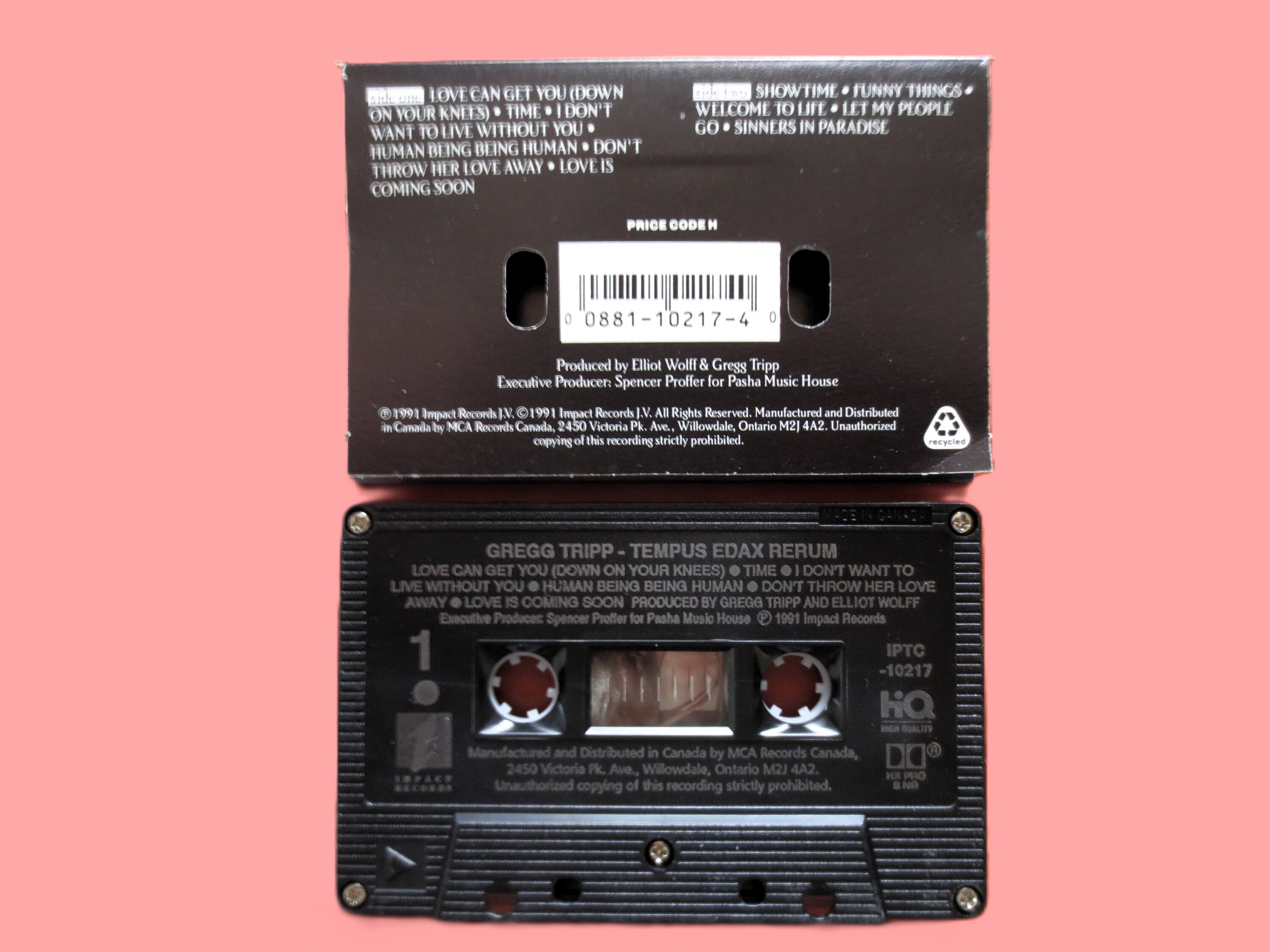 Gregg Tripp – Tempus Edax Rerum (1991) Cassette