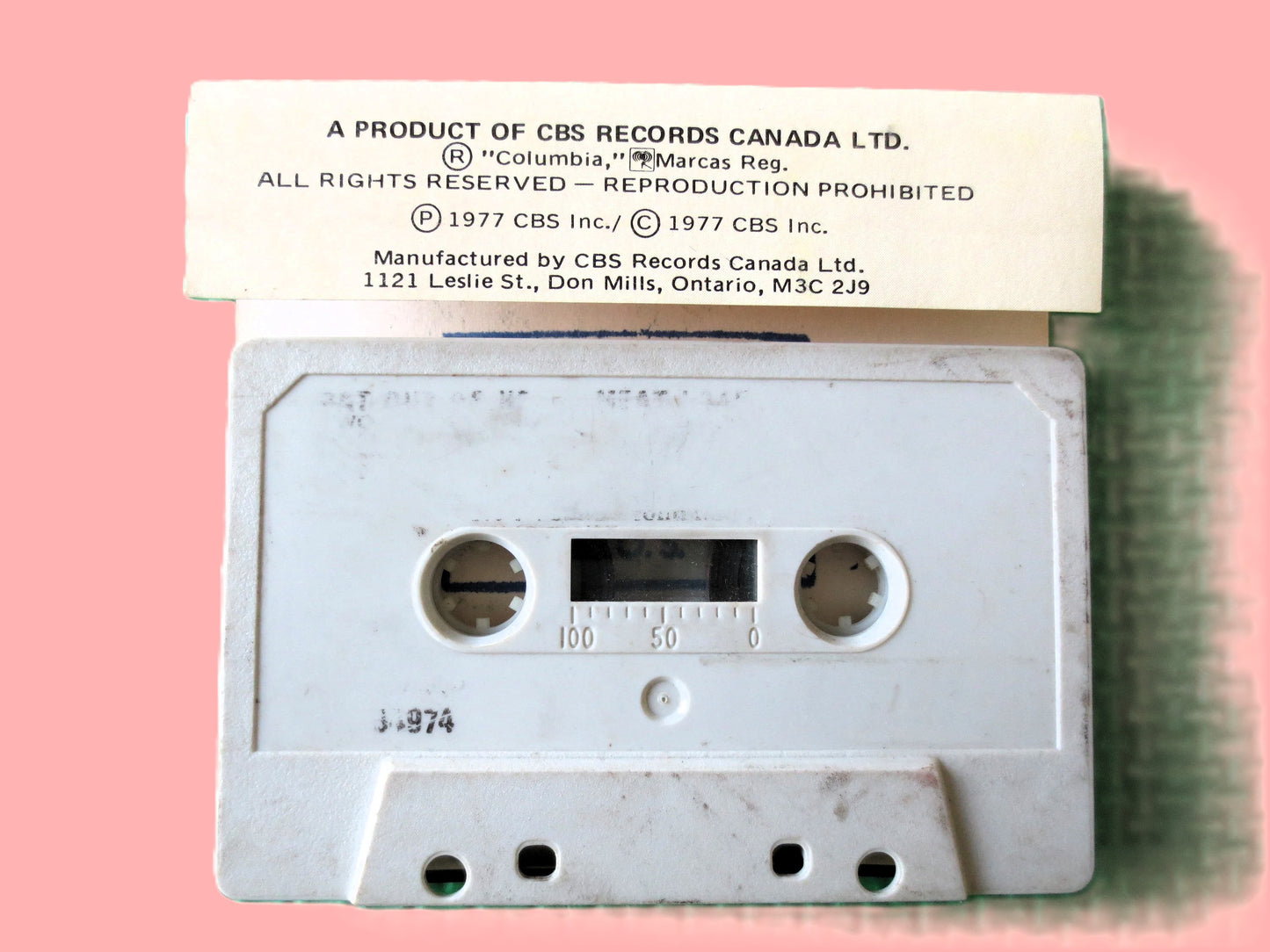 MEAT LOAF, BAT Out Of Hell, 1977 Cassette Tape, Vintage Cassette