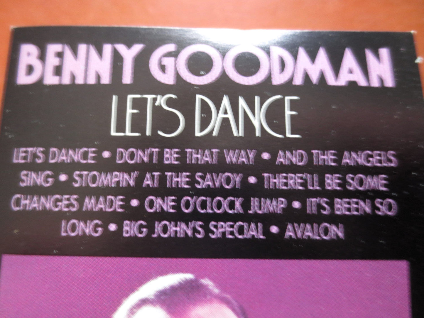 BENNY GOODMAN, Let's DANCE Album, 1984 Cassette Tape, Vintage Cassette