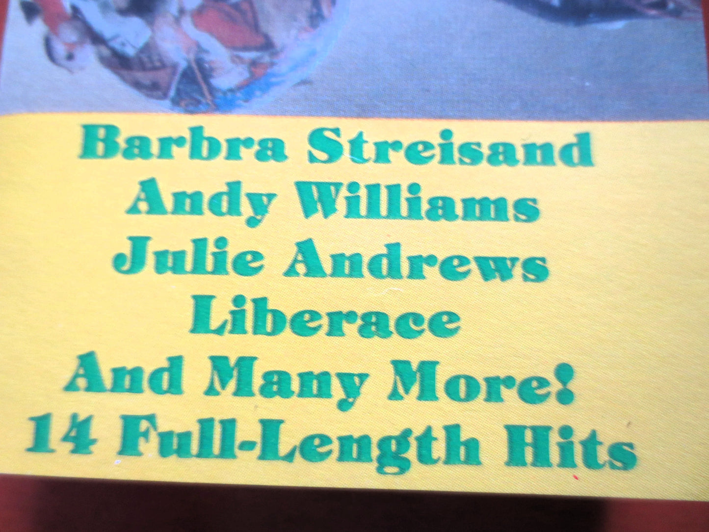 It's CHRISTMAS, JULIE Andrews, LIBERACE, 1981 Cassette Tape, Vintage Cassette