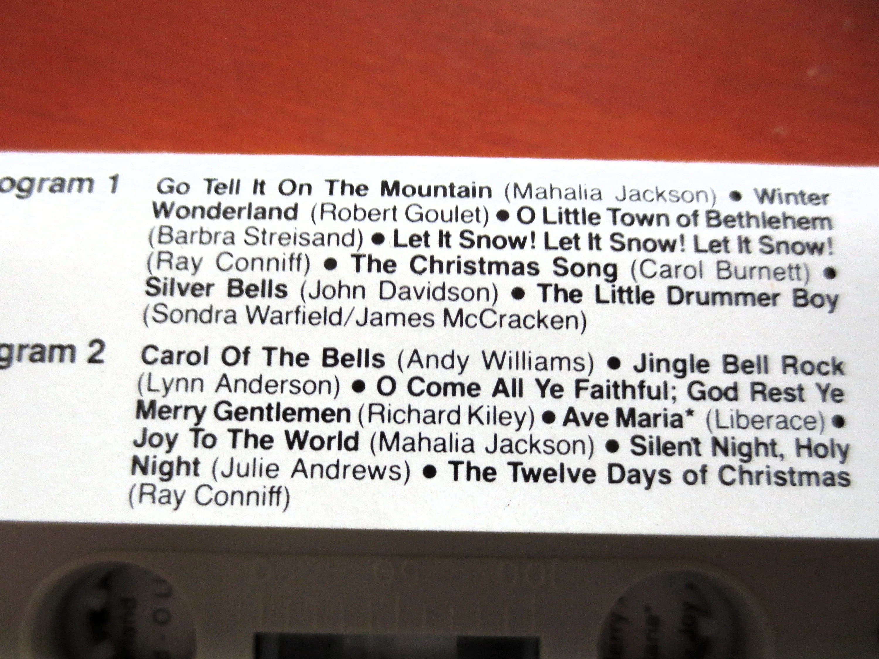 It's Christmas – Julie Andrews & Liberace (1981) Cassette