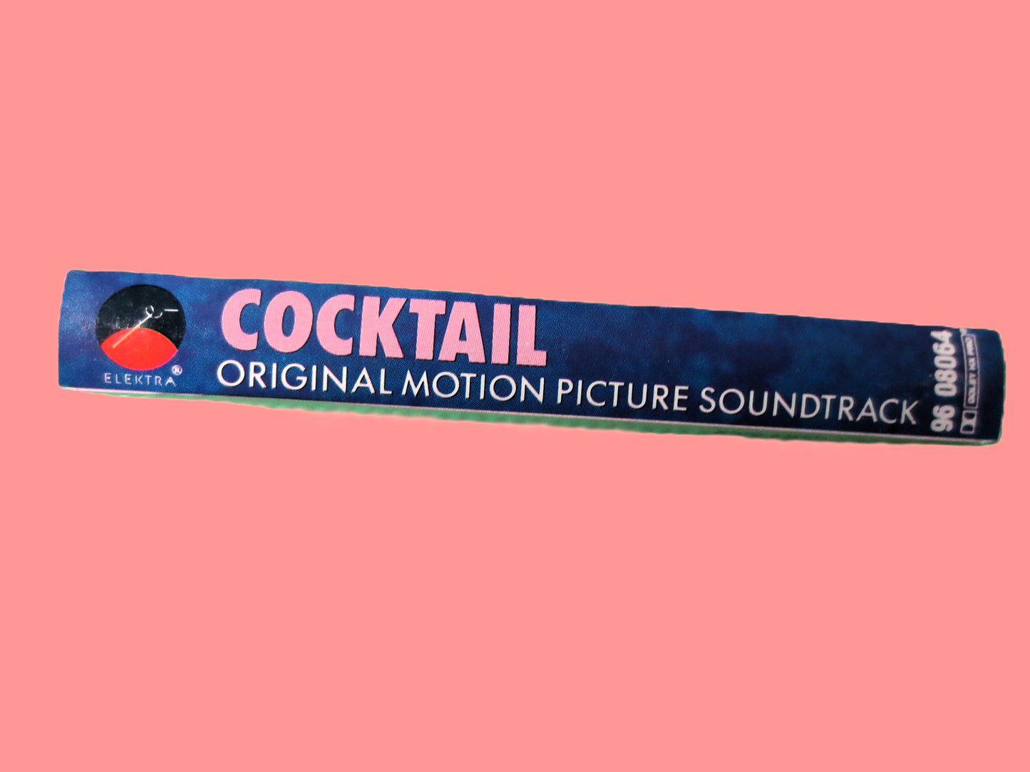 COCKTAIL, MOVIE SOUNDTRACK, Tom Cruise, 1988 Cassette Tape, Vintage Cassette