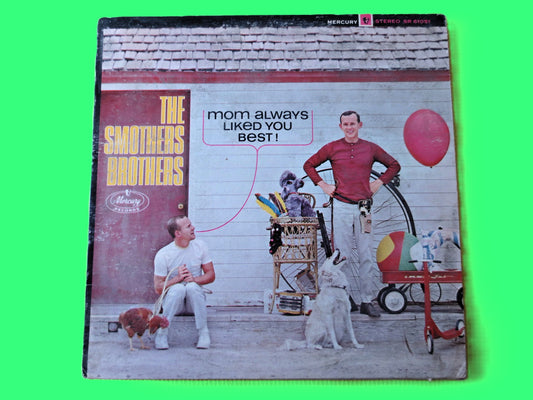 The SMOTHERS BROTHERS, Comedy Album, "Mom Always Liked You",1965 Records