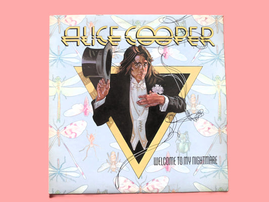 Alice Cooper 'Welcome to My Nightmare' Vintage  Vinyl LP - 1975