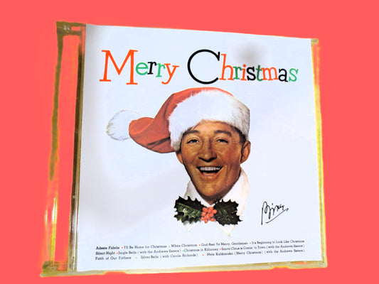 BING CROSBY, Merry CHRISTMAS Cd - Classic Holiday Music, Vintage Cd