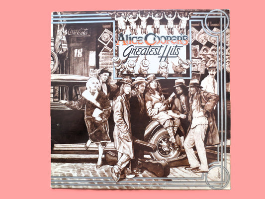 ALICE COOPER, Alice Cooper Record, Alice Cooper Vinyl, Alice Cooper Lp, Vintage Vinyl, Greatest Hits Lp, Lps, 1974 Records