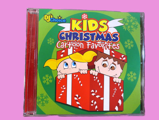 KIDS CHRISTMAS Cd: CARTOON Favorites, Christmas Music