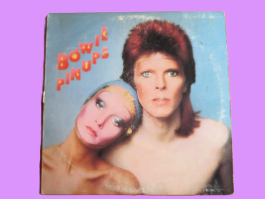 DAVID BOWIE, PINUPS, Vinyl Record, Vintage Album, 1973 Lp
