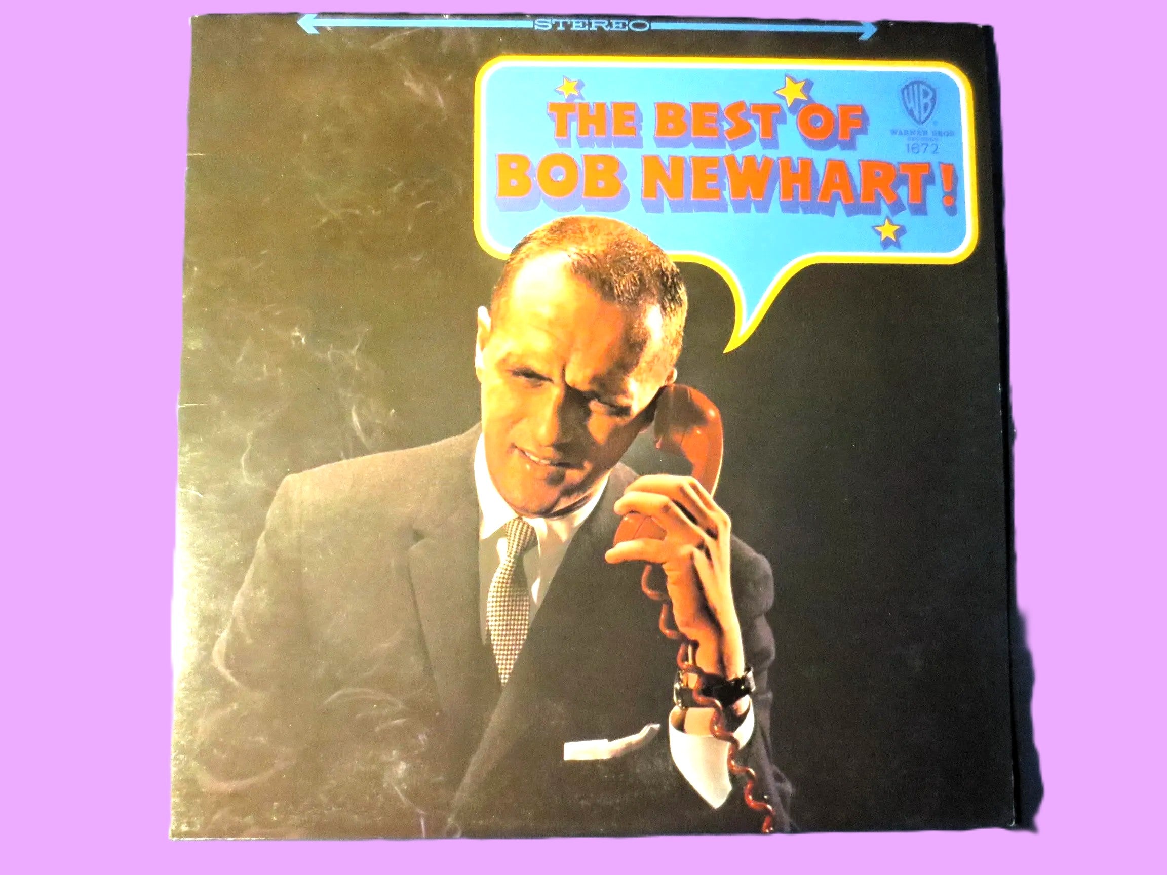 BOB NEWHART, Comedy Album, Bon Newhart Lp, 1966 Records
