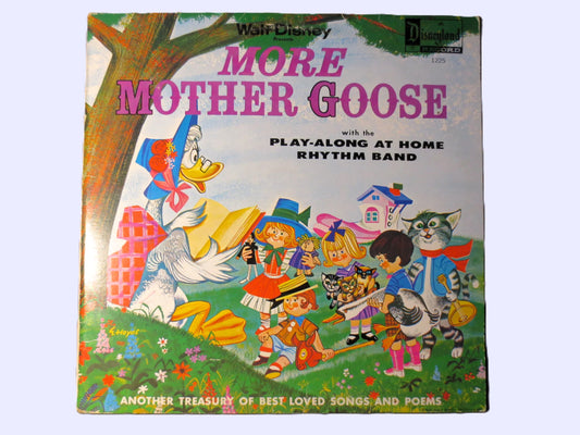 More MOTHER Goose, DISNEYLAND Records, DISNEY Records, Childrens Records, Kids Record, Disney Vinyl, 1962 Records, Records