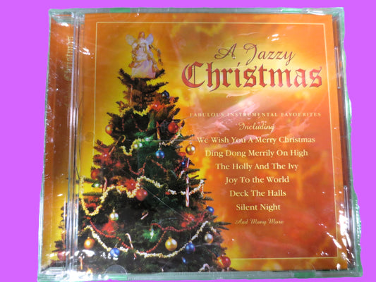 A JAZZY CHRISTMAS, Factory SEALED Cd: Instrumental Holiday Favorites, Christmas Music