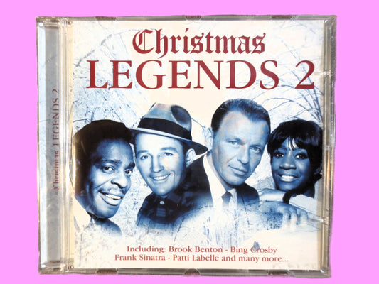 CHRISTMAS LEGENDS 2, Bing Crosby Cd, CHRISTMAS Music, Frank Sinatra